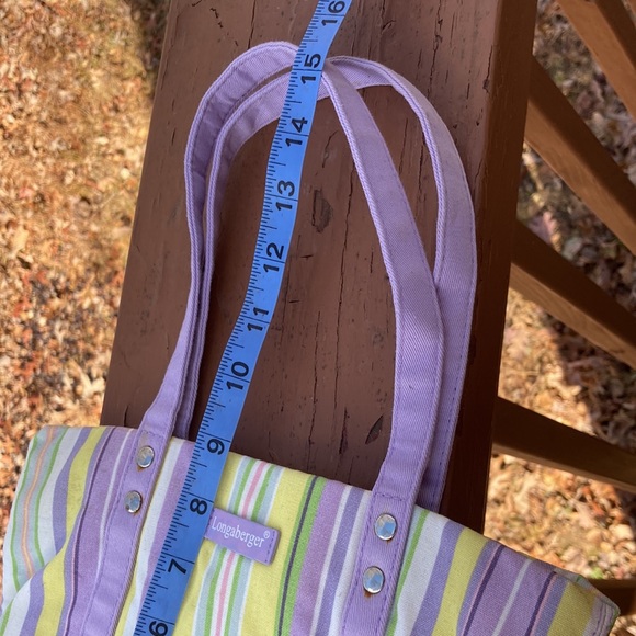Longaberger cotton tote bag - Picture 7 of 11
